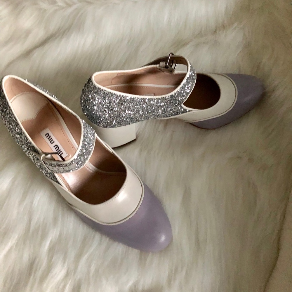 Mouth Miu runway shoes